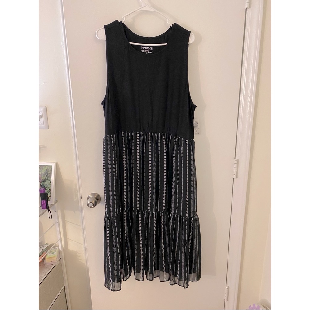 NWT Torrid Super Soft Black dress Size 4